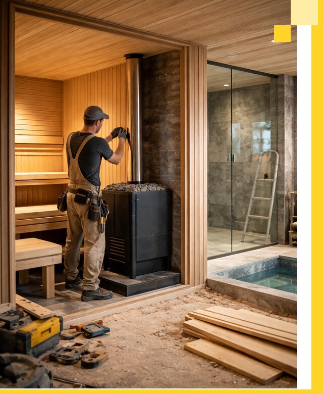 Полное строительство банных комплексов под ключ в Муравленке