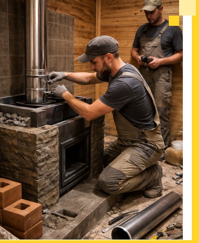 Изготовление и установка банных печей под ключ в Муравленке