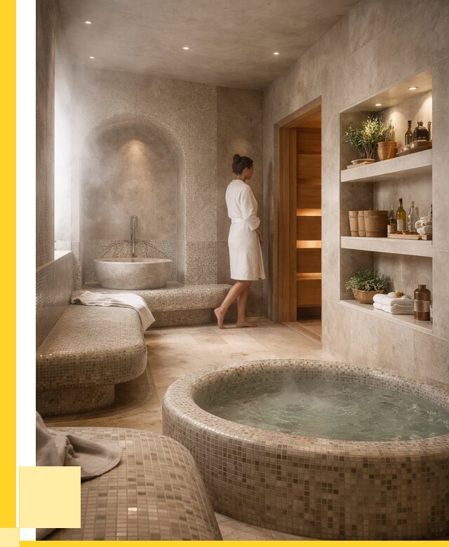 Строительство бани с хамамом в Муравленке от 802950 р. | ЭриданМрв