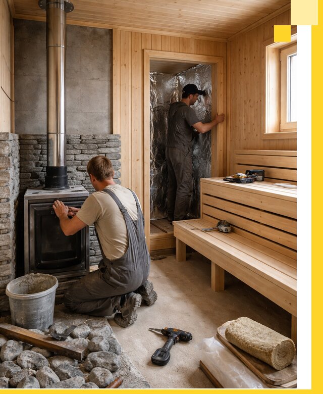 Строительство и изготовление бань под ключ в Муравленке