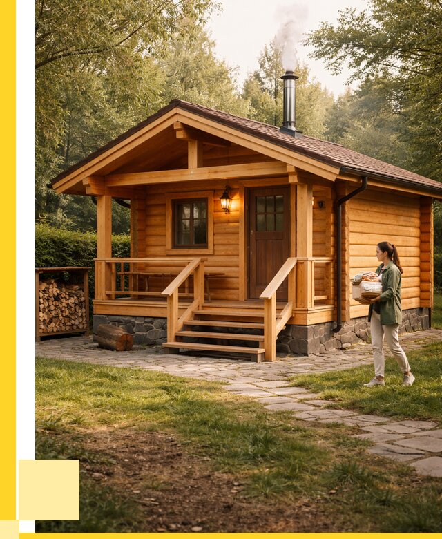 Купить баню под ключ в Муравленке от 695890 р. | ЭриданМрв