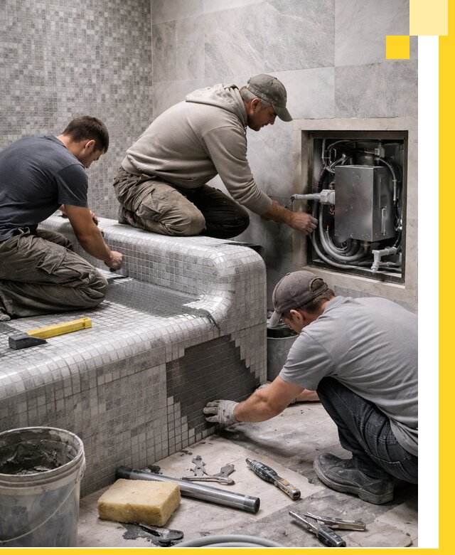 Проекты хамамов под ключ в Муравленке и дизайн и строительство