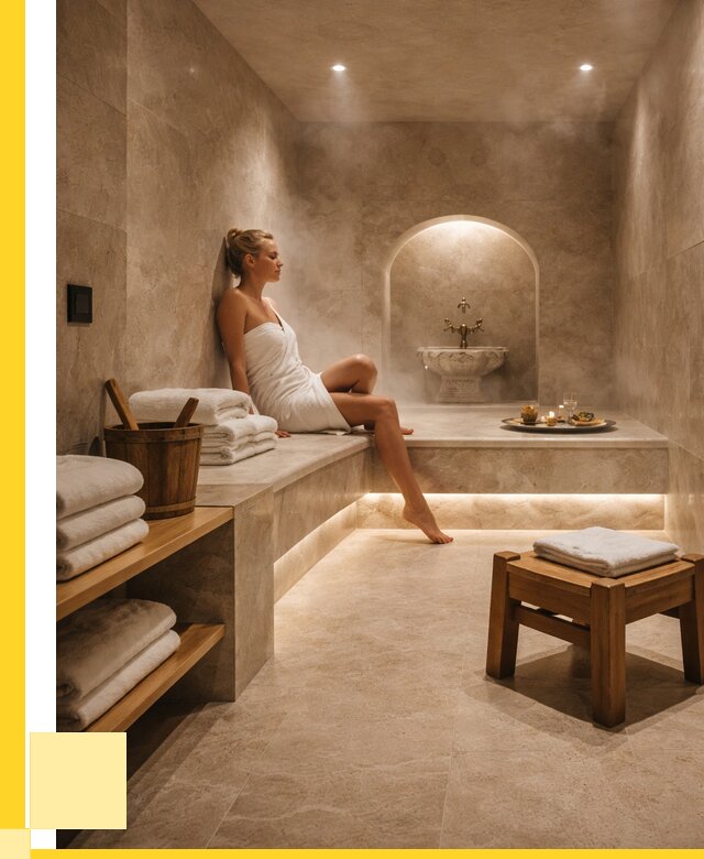 Хамам в квартире под ключ в Муравленке от 321180 р. | ЭриданМрв