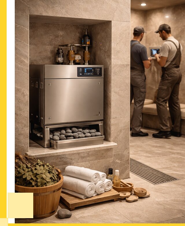 Парогенераторы для хамама в Муравленке от 80295 р. | ЭриданМрв