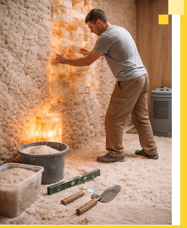 Проектирование и монтаж соляных комнат в Муравленке под ключ